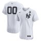 Men's New York Yankees Nike White 2024 World Series Home Elite Custom Jersey