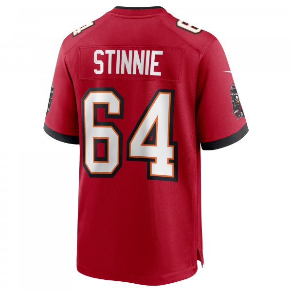 Men's Tampa Bay Buccaneers Aaron Stinnie Nike Red Game Jersey