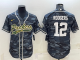 Men's Green Bay Packers #12 Aaron Rodgers Camouflage Stitched Baseball Cool Base Jersey