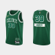 Men's Nike Boston Celtics #30 Sam Hauser 75th Anniversary City Edition Green NBA Jersey