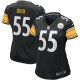 Women's Pittsburgh Steelers Devin Bush Nike Black Player Jersey