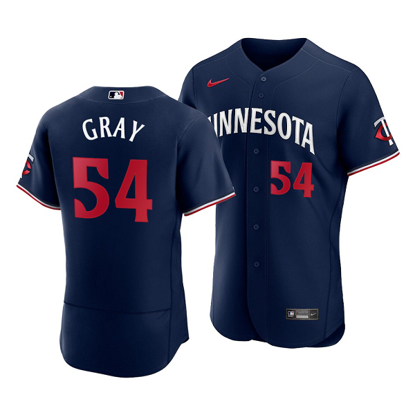 Men's Minnesota Twins Sonny Gray 2023 Flexbase Navy Jersey