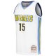 Men's Denver Nuggets Nikola Jokic Mitchell & Ness White 2016/17 Throwback Swingman Jersey