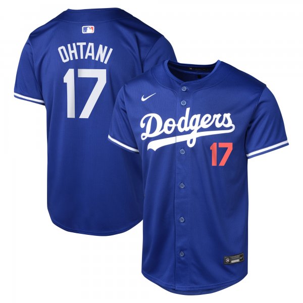 Youth Los Angeles Dodgers Shohei Ohtani Nike Royal Alternate Limited Jersey