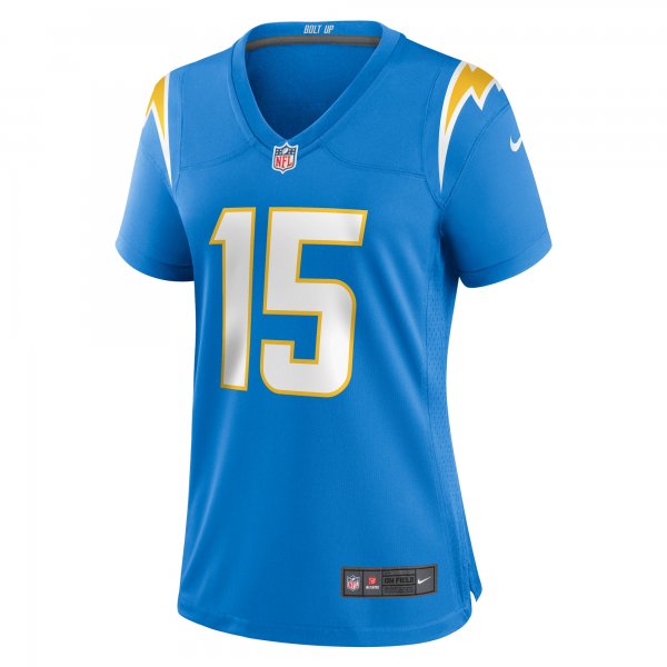 Women's Los Angeles Chargers Ladd McConkey Nike  Powder Blue  Game Jersey