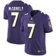 Men's Nike Baltimore Ravens #7 Trace McSorley Purple Team Color Vapor Untouchable Limited NFL Jersey