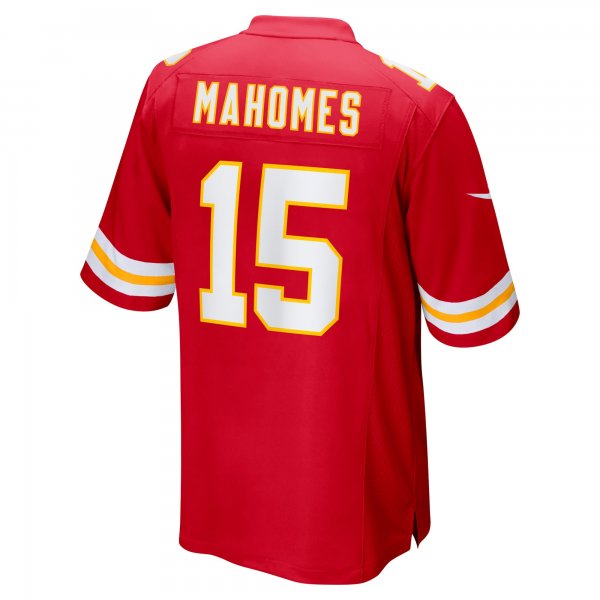 Men's Kansas City Chiefs Patrick Mahomes Nike Red Super Bowl LVIII Game Jersey