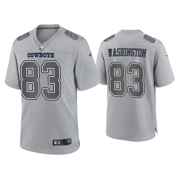 James Washington Gray Atmosphere Fashion Game Jersey