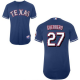 Texas Rangers #27 Vladimir Guerrero Stitched Blue MLB Jersey