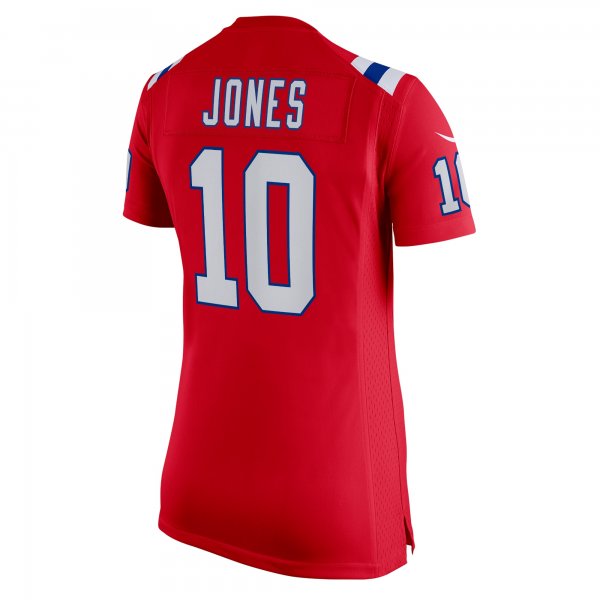 Women's New England Patriots Mac Jones Nike Red Game Jersey