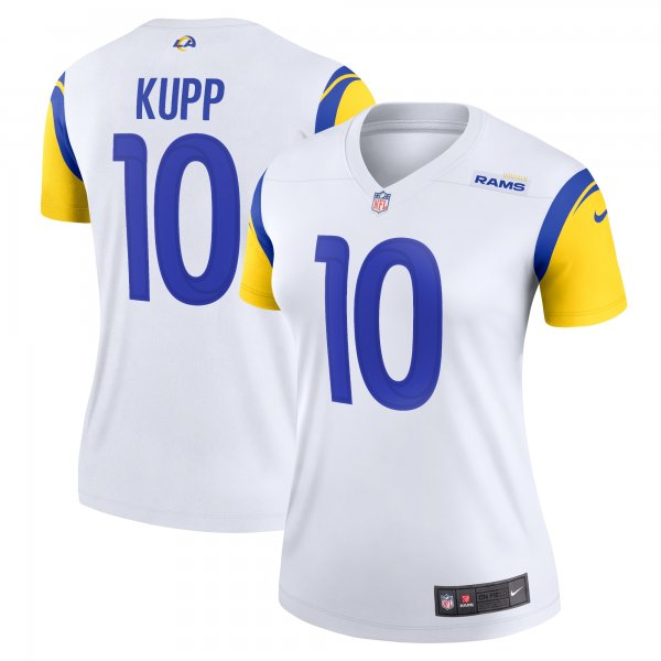 Women's Los Angeles Rams Cooper Kupp Nike White Legend Jersey