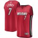 Men's Miami Heat Kyle Lowry Fanatics Red Fast Break Replica Player Jersey - Statement Edition