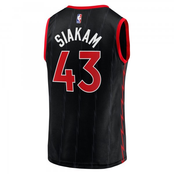 Men's Toronto Raptors Pascal Siakam Fanatics Black Fast Break Replica Jersey - Statement Edition