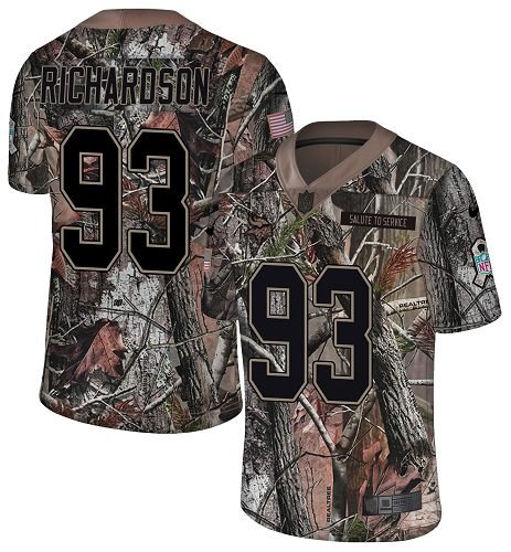 Nike Minnesota Vikings #93 Sheldon Richardson Camo Men's Stitched NFL Limited Rush Realtree Jersey