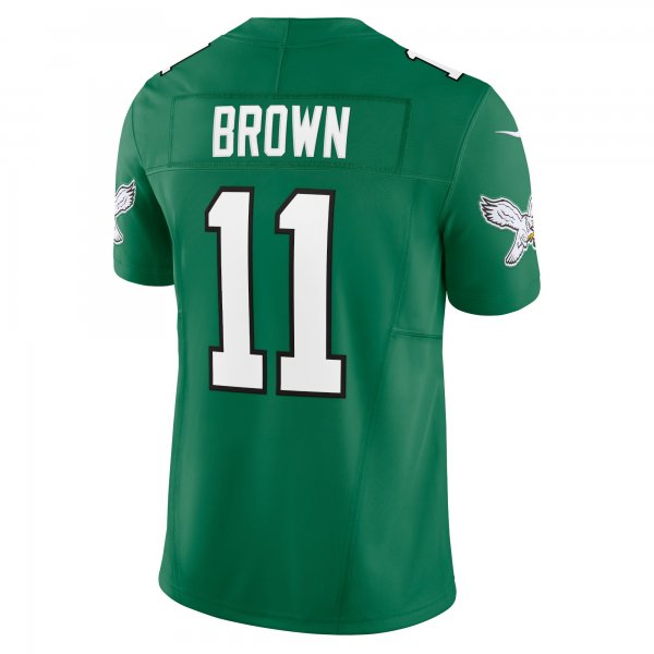 Men's Philadelphia Eagles A.J. Brown Nike Kelly Green Vapor F.U.S.E. Limited Jersey