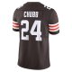 Men's Cleveland Browns Nick Chubb Nike Brown Vapor F.U.S.E. Limited Jersey