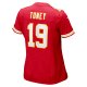 Women's Kansas City Chiefs Kadarius Toney Nike Red Game Player Jersey