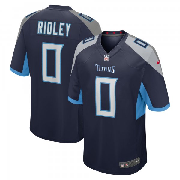 Men's Tennessee Titans Calvin Ridley Nike Navy Game Player Jersey