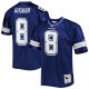 Men's Dallas Cowboys 1996 Troy Aikman Mitchell & Ness Navy Throwback Retired Player Jersey