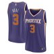 Men's Phoenix Suns Bradley Beal Fanatics Purple Fast Break Player Jersey - Icon Edition