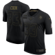 Men's Minnesota Vikings Dalvin Cook Nike Black 2020 Salute To Service Limited Jersey