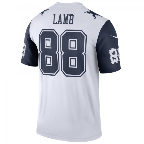 Men's Dallas Cowboys CeeDee Lamb Nike White 2nd Alternate Legend Jersey