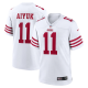 Men's San Francisco 49ers Brandon Aiyuk Nike White Player Game Jersey-(2022 New Style)