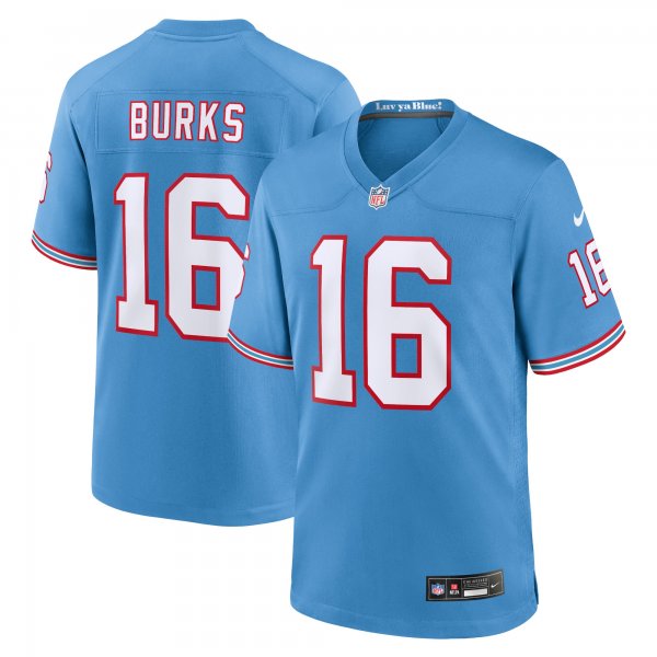 Youth Tennessee Titans Treylon Burks Nike Light Blue Game Jersey