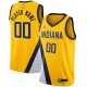 Men's Indiana Pacers Jordan Brand Gold Swingman Custom Statement Edition Jersey