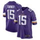 Men's Minnesota Vikings Dallas Turner Nike Purple 2024 NFL Draft First Round Pick Player Game Jersey