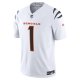 Men's Cincinnati Bengals Ja'Marr Chase Nike White Vapor F.U.S.E. Limited Jersey