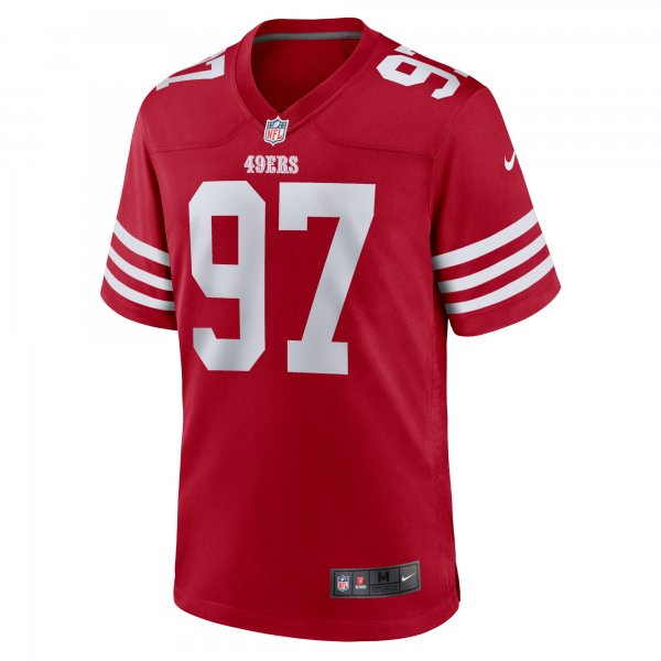 Men's San Francisco 49ers Bryant Young Nike Scarlet Retired Player Game Jersey