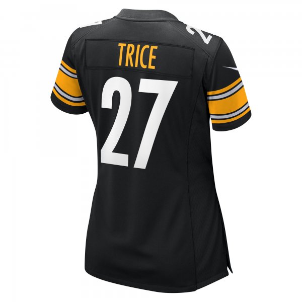 Women's Pittsburgh Steelers Cory Trice Nike  Black  Game Jersey