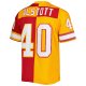 Men's Tampa Bay Buccaneers Mike Alstott Mitchell & Ness Orange/Red 1996 Split Legacy Replica Jersey