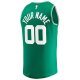 Youth Boston Celtics  Fanatics Green Fast Break Custom Jersey - Icon Edition