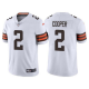 Men's Cleveland Browns #2 Amari Cooper White Vapor Untouchable Limited Jersey