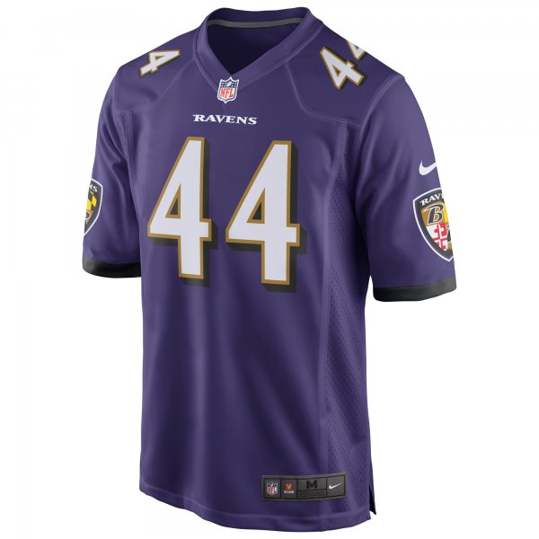 Men's Baltimore Ravens Marlon Humphrey Nike Purple Player Game Jersey