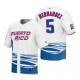 Puerto Rico Baseball Enrique Hernandez White 2023 World Baseball Classic Jersey