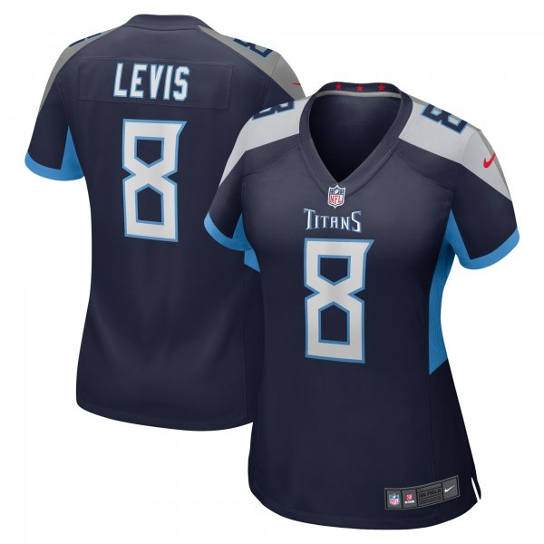 Women's Tennessee Titans Will Levis Nike  Navy  Game Jersey