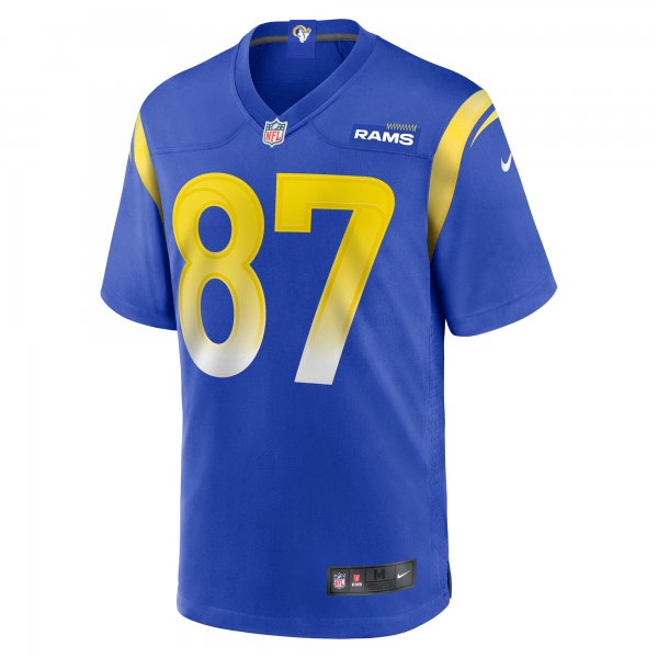 Men's Los Angeles Rams Davis Allen Nike Royal Home Game Jersey