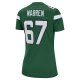 Women's New York Jets Carter Warren Nike Gotham Green  Game Jersey