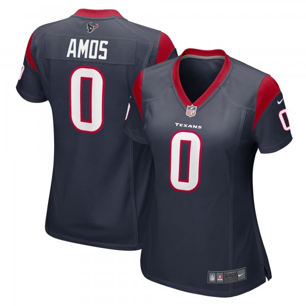 Women's Houston Texans Adrian Amos Nike  Navy  Game Jersey