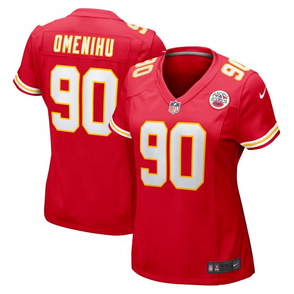 Women's Kansas City Chiefs Charles Omenihu Nike Red Game Player Jersey