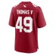 Men's Arizona Cardinals Starling Thomas V Nike  Cardinal Team Game Jersey