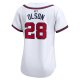 Women's Atlanta Braves Matt Olson Nike White Home Limited Player Jersey