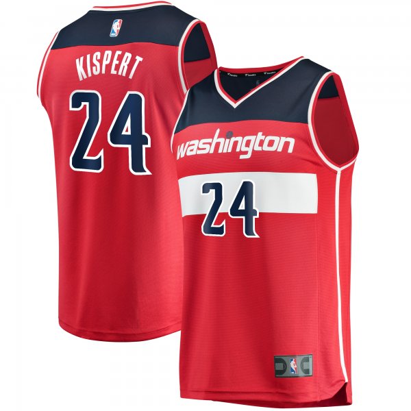 Youth Washington Wizards Corey Kispert Fanatics Red Fast Break Replica Jersey - Icon Edition