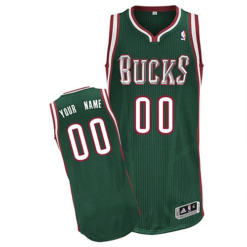 Bucks Personalized Green NBA Jersey (S-3XL)