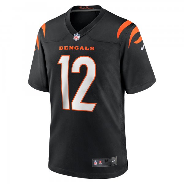 Men's Cincinnati Bengals Tyron Johnson Nike Black Home Game Player Jersey