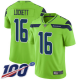 Seattle Seahawks #16 Tyler Lockett Green Men's Stitched NFL Limited Rush 100th Season Jersey