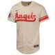 Youth Los Angeles Angels  Nike Cream City Connect Limited Jersey